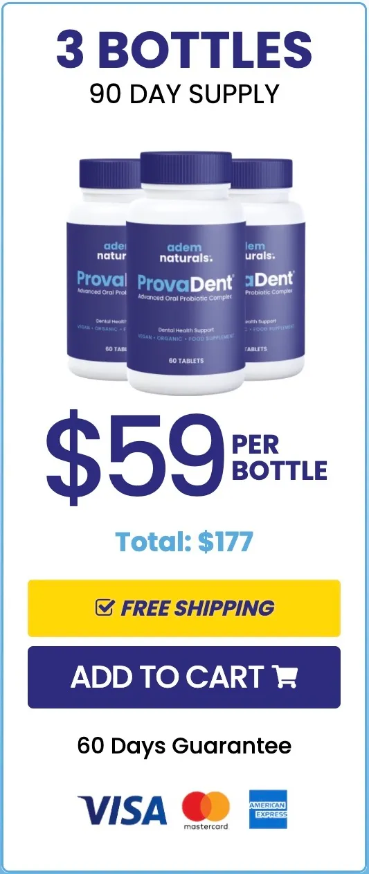 ProvaDent three bottles package